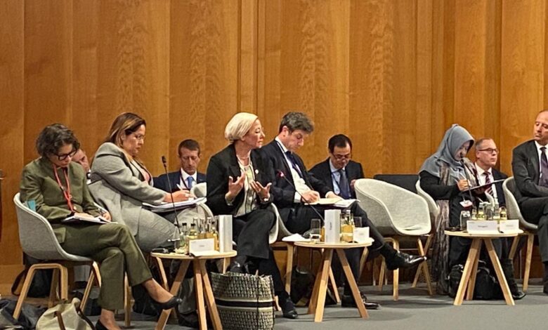 وزيرة البيئة تعقب فى الجلسة الافتتاحية عن مصداقية تمويل المناخ