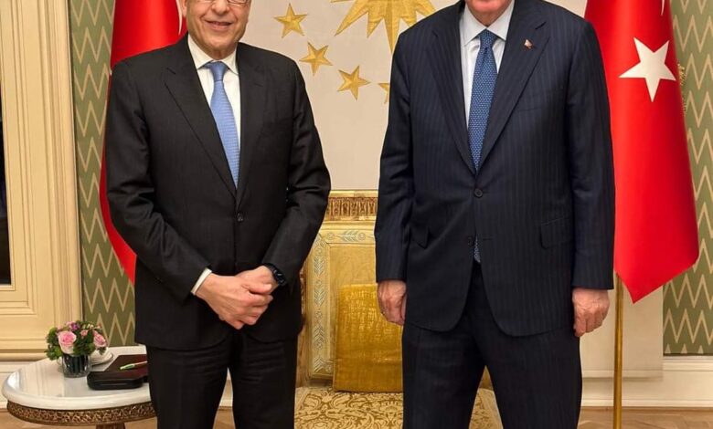 الرئيس التركي يستقبل محافظ مصرف ليبيا المركزي للإطمئنان عن الوضع الإقتصادي