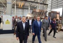الفريق أسامة ربيع يشهد افتتاح مصنع "مصر" لبناء القاطرات في شركة ترسانة جنوب البحر الأحمر