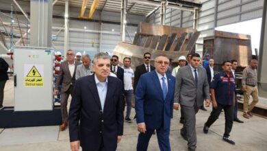 الفريق أسامة ربيع يشهد افتتاح مصنع "مصر" لبناء القاطرات في شركة ترسانة جنوب البحر الأحمر