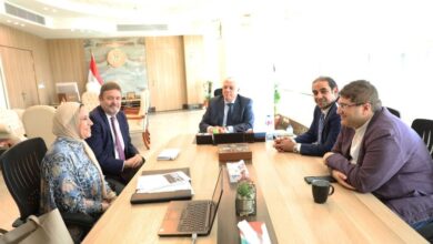 عاشور يستقبل مدير المجلس الثقافي البريطاني لبحث آليات التعاون المُشترك