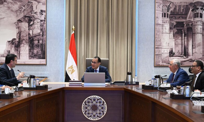مدبولى يلتقي وزير الزراعة اللبناني لمناقشة سبل دعم التعاون المشترك