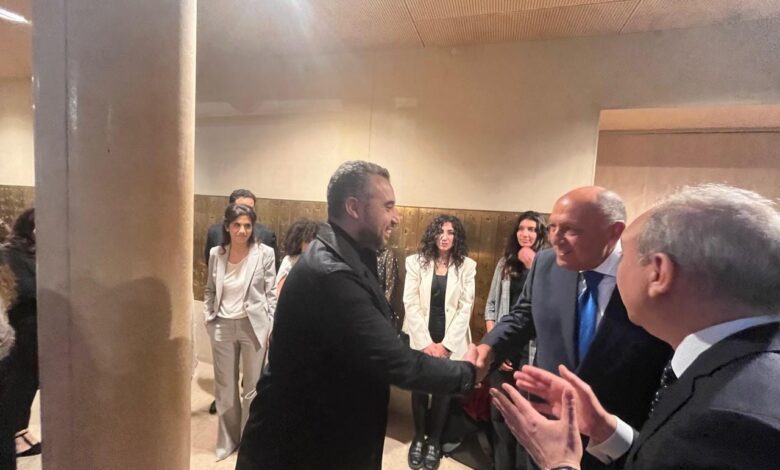 وزير الخارجية يزور بيت مصر بالمدينة الجامعية في باريس