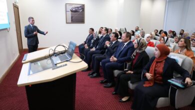 وزير الصحة يشهد تدريب العاملين بالوزارة على توحيد مفاهيم الجودة