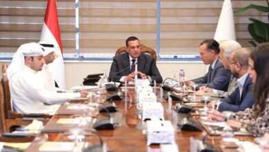 آمنة ورئيس منظمة المدن العربية يبحثان تبادل الخبرات والتعاون المشترك