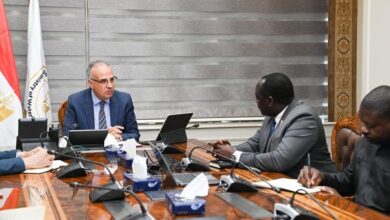 سويلم يلتقى سفير تنزانيا ويبحثان تعزيز التعاون فى مجال المياه