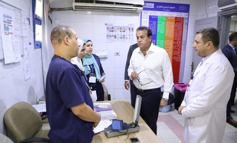 عبد الغفار يستأنف جولاته الميدانية بزيارة مفاجئة للإسكندرية