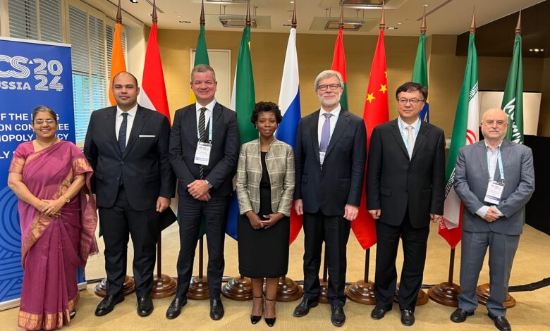 مصر تشارك في اجتماع لجنة التنسيق المعنية بمكافحة الاحتكار لمجموعة البريكس