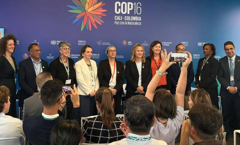 مبادرة ENACT فى قلب مفاوضات إتفاقية التنوع البيولوجي بكولومبيا COP16