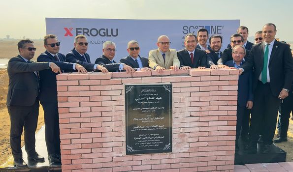 باستثمارات 51 مليون دولار.. اقتصادية قناة السويس تضع حجر الأساس لمشروع إروغلو إيجيبت للملابس الجاهزة بالقنطرة غرب