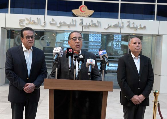 "مدبولي": مشروع إنشاء مدينة النيل الطبية "مستشفى معهد ناصر" سيكون المشروع الأضخم فى تاريخ وزارة الصحة