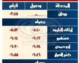 السكة الحديد: تشغيل خدمة جديدة على خط القاهرة/ الإسكندرية اعتباراً من الأحد 1/ 12/ 2024