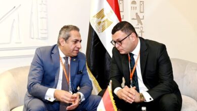 الشربيني ورئيس شركة العاصمة يتابعان موقف المشروعات التنموية ومشروعات المرافق بالعاصمة