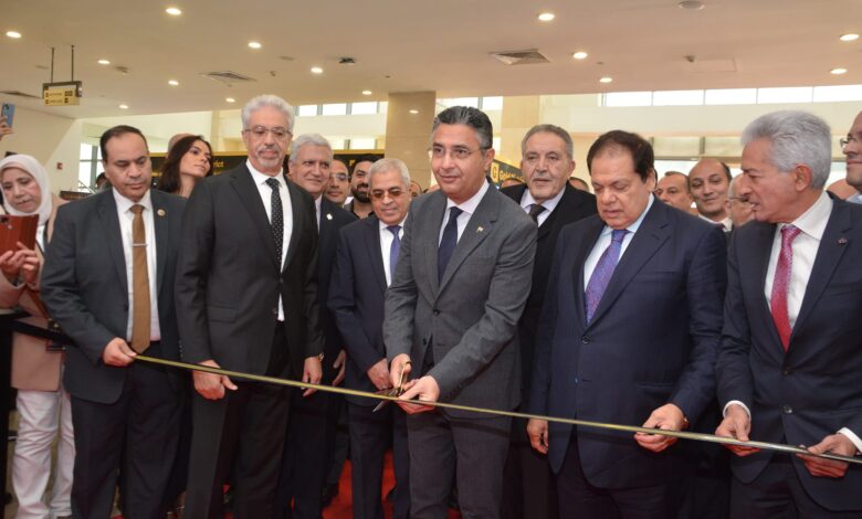 الدكتور شريف فاروق يفتتح معرض نبيو للذهب والمجوهرات 2024