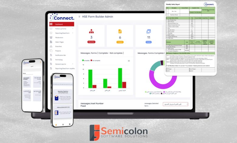 سيميكولون للبرمجيات تكشف عن Connect Live أحد أهم حلولها التقنية في مجال السلامة والصحة المهنية