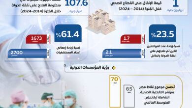 مصر تواصل جهودها نحو الارتقاء بالمنظومة الصحية باعتبارها ركيزة أساسية لبناء الإنسان