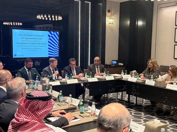 «عبد الغفار» يشارك في المائدة المستديرة لمجلس الأعمال المصري الأمريكي التابع لغرفة التجارة الأمريكية
