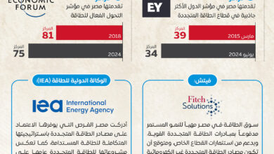 الدولة المصرية تتبنى استراتيجية طموحة للتحول نحو الطاقة النظيفة دعماً للتنمية المستدامة