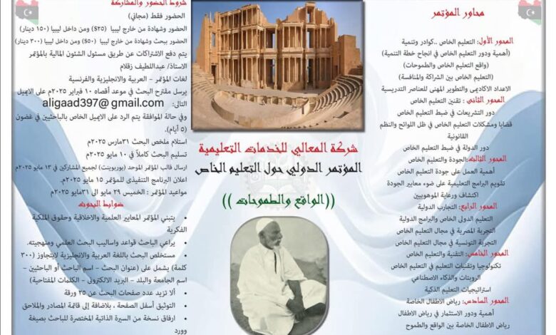 برعاية رئيس اتحاد الجامعات الدولي مؤتمر التعليم الخاص "الواقع والطموحات