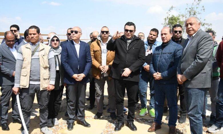 وزير الإسكان ومحافظ القاهرة يتفقدان مشروع حدائق "تلال الفسطاط" بمنطقة مصر القديمة