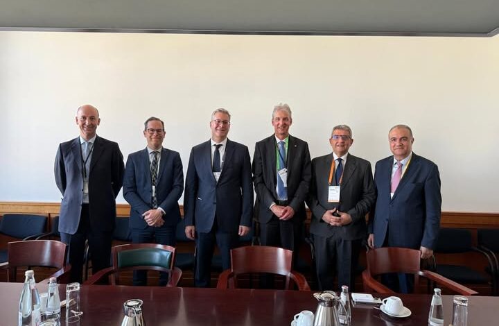 بدوي يجري زيارة إلى برلين بمرافقة العضو المنتدب التنفيذي لشركة (إيجاس)