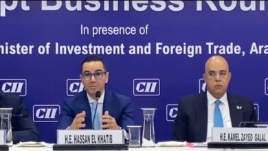«الخطيب» يشارك باجتماع مائدة مستديرة مصري هندي بمشاركة نخبة من الرؤساء التنفيذيين وقادة الصناعة بدولة الهند
