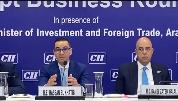 «الخطيب» يشارك باجتماع مائدة مستديرة مصري هندي بمشاركة نخبة من الرؤساء التنفيذيين وقادة الصناعة بدولة الهند