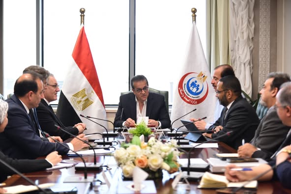 «عبد الغفار» يستقبل مساعد الأمين العام للأمم المتحدة لبحث مستجدات التعاون في التنمية البشرية والقطاع الصحي