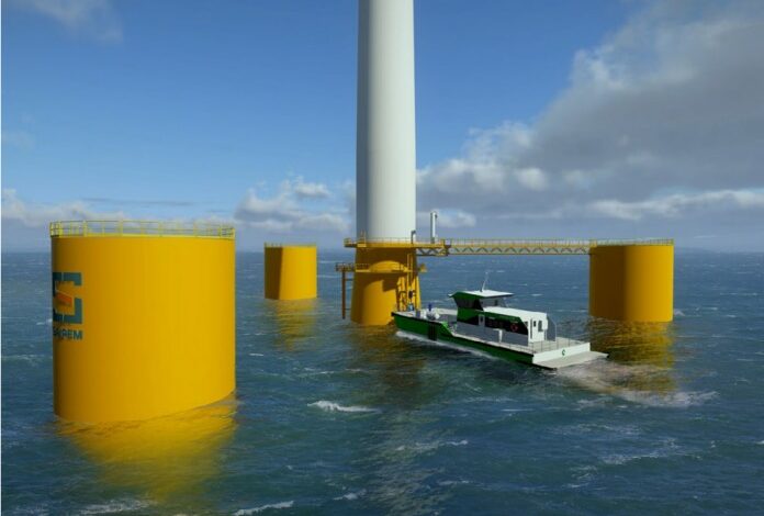 شركة سايبم تقدم تقنية "ستار وان" لطاقة الرياح البحرية العائمة