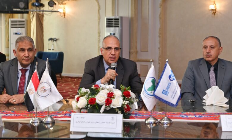 سويلم يشهد فعاليات ندوة مركز التدريب و دوره المحورى في محاور الجيل الثانى من منظومة الرى المصرية 2.0