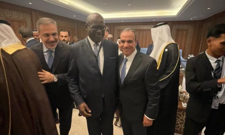 لقاءات جانبية لوزير الخارجية على هامش أعمال الدورة الاستثنائية لمجلس وزراء خارجية دول منظمة التعاون الاسلامى