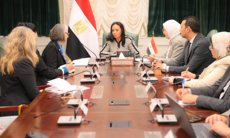وزيرة التضامن تلتقي رئيسة الاتحاد الدولي لجمعيات الصليب الأحمر والهلال الأحمر
