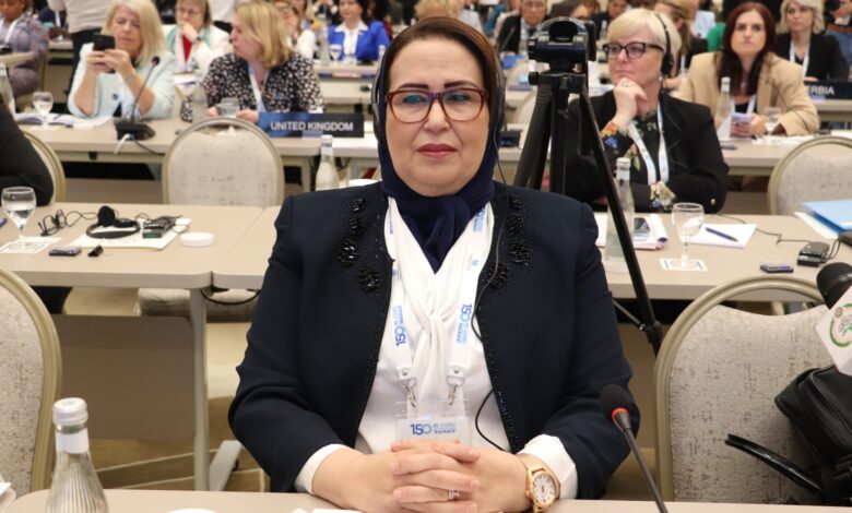البرلمان العربي يطالب بتمثيل المرأة الفلسطينية في فريق العمل الاستراتيجي المعني بالشرق الأوسط