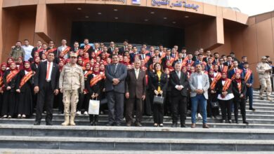 رئيس جامعة مدينة السادات تشهد فعاليات الندوة التثقيفية المجمعة الثالثة بجامعة كفر الشيخ