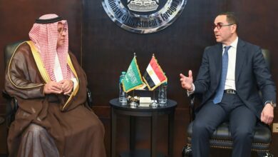 «الخطيب» يلتقي الأمين العام للمجلس التنسيقي المصري السعودي