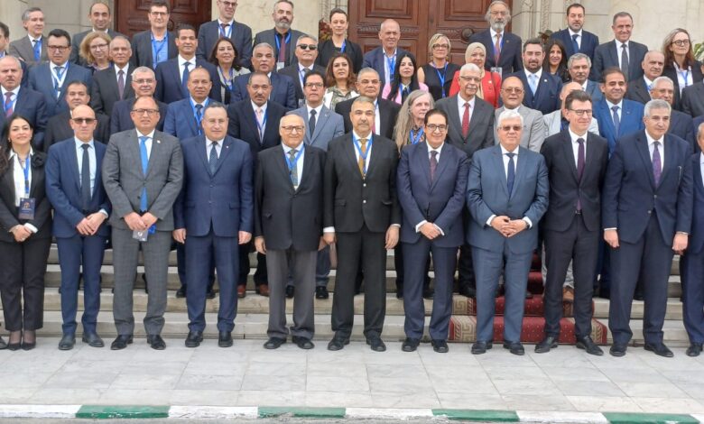 رئيس جامعة مدينة السادات تشهد المؤتمر الفرنسى المصرى للتعاون العلمي والجامعي