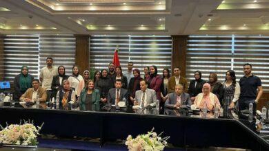 لقاء وزير الشباب والرياضة مع طلاب كلية الإعلام بجامعة ٦ أكتوبر