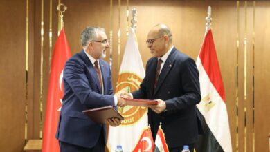 وزير العمل والضمان الاجتماعي التركي والوفد المرافق له يقوم بزيارة القاهرة