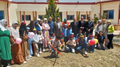 معهد الدراسات والبحوث البيئية بجامعة مدينة السادات ينظم احتفالية بيوم اليتيم