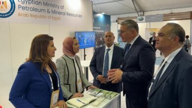 وزير البترول يتفقد جناح قطاع البترول المصري بالمعرض المصاحب لمؤتمر (OMC 2025) بمدينة رافينا الإيطالية