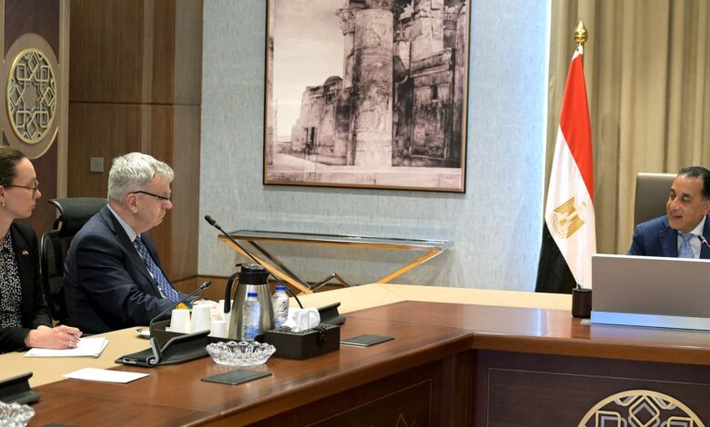 رئيس الوزراء يستقبل السفير الألماني بالقاهرة لبحث الموضوعات ذات الاهتمام المشترك