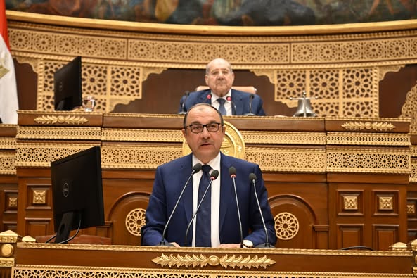 شيمي يستعرض استراتيجية عمل الوزارة لتطوير الشركات التابعة وتحقيق الاستدامة أمام الجلسة العامة لمجلس الشيوخ