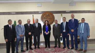 رئيس جامعة مدينة السادات تترأس لجنة إختيار الوظائف القيادية "أمين عام الجامعة"