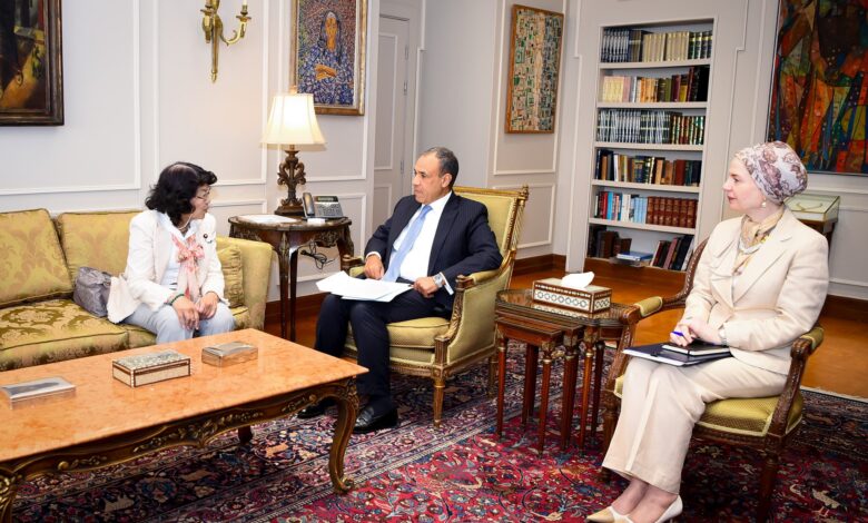 وزير الخارجية والهجرة يلتقي بعضو مجلس النواب الياباني