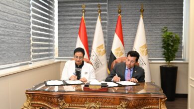 وزير الشباب والرياضة يوقع بروتوكول تعاون مع المجلس القومي للمرأة