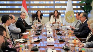 وزيرتا التنمية المحلية والتضامن الاجتماعي يبحثان التعاون في دعم المشروع القومي "أيادي مصر" للتسويق للحرف التراثية واليدوية