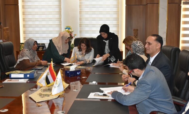 "معاوية" تشهد توقيع عقد تمويل بحثي تنافسي بعنوان "إحياء التراث وتعزيز النمو: توثيق الحرف اليدوية التراثية" بمحافظة المنوفية