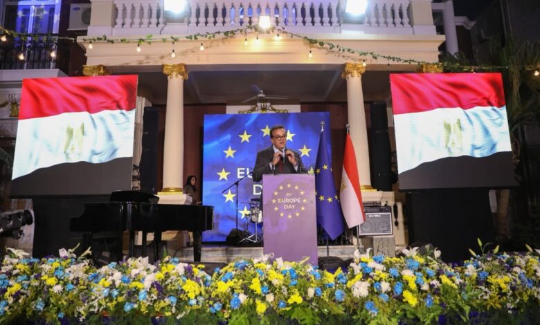 خلال كلمته التي ألقاها باحتفالية العيد الـ 75 للاتحاد الأوروبي نيابة عن رئيس مجلس الوزراء…