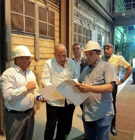 وزير الكهرباء يتفقد محطة محولات باسوس ومحطة توليد كهرباء شبرا الخيمة
