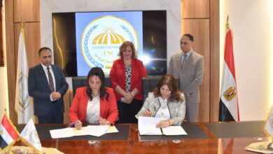 بروتوكول تعاون مشترك بين جامعة مدينة السادات وغرفة المنشآت الفندقية